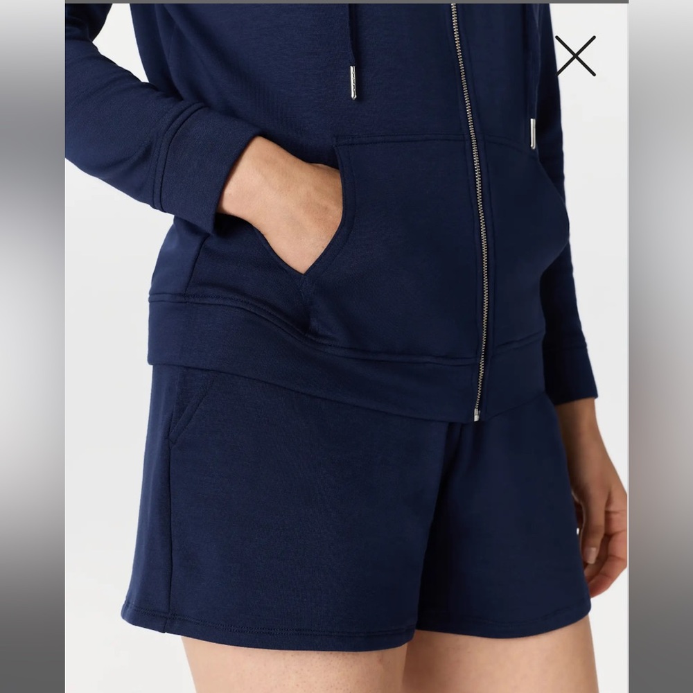 Quince SuperSoft Fleece Zip Up Hoodie- L - Picture 12 of 14